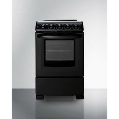 Summit 20" Wide Electric Smooth-Top Range - REX20 - The Home Selection