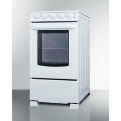 Summit 20" Wide Electric Smooth-Top Range - REX20 - The Home Selection