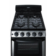 Summit 20" Wide Gas Range - PRO201SS - The Home Selection