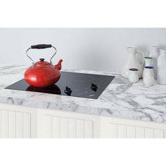 Summit 21" Wide 230V 2-Burner Radiant Cooktop with 2 Elements, Hot Surface Indicator, ADA Compliant, ETL Safety Listed, Glass Ceramic Surface, Push-to-Turn Knobs, ETL, Residual Heat Indicator Light in Black - CR2B223G - The Home Selection