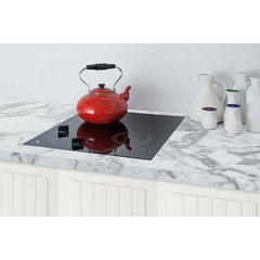 Summit 21" Wide 230V 2-Burner Radiant Cooktop with 2 Elements, Hot Surface Indicator, ADA Compliant, ETL Safety Listed, Glass Ceramic Surface, Push-to-Turn Knobs, ETL, Residual Heat Indicator Light in Black - CR2B223G - The Home Selection