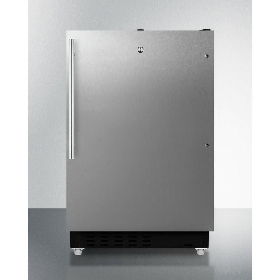 Summit 21" Wide 2.68 Cu. Ft. Compact Refrigerator with Adjustable Shelves - ALRF49B - The Home Selection