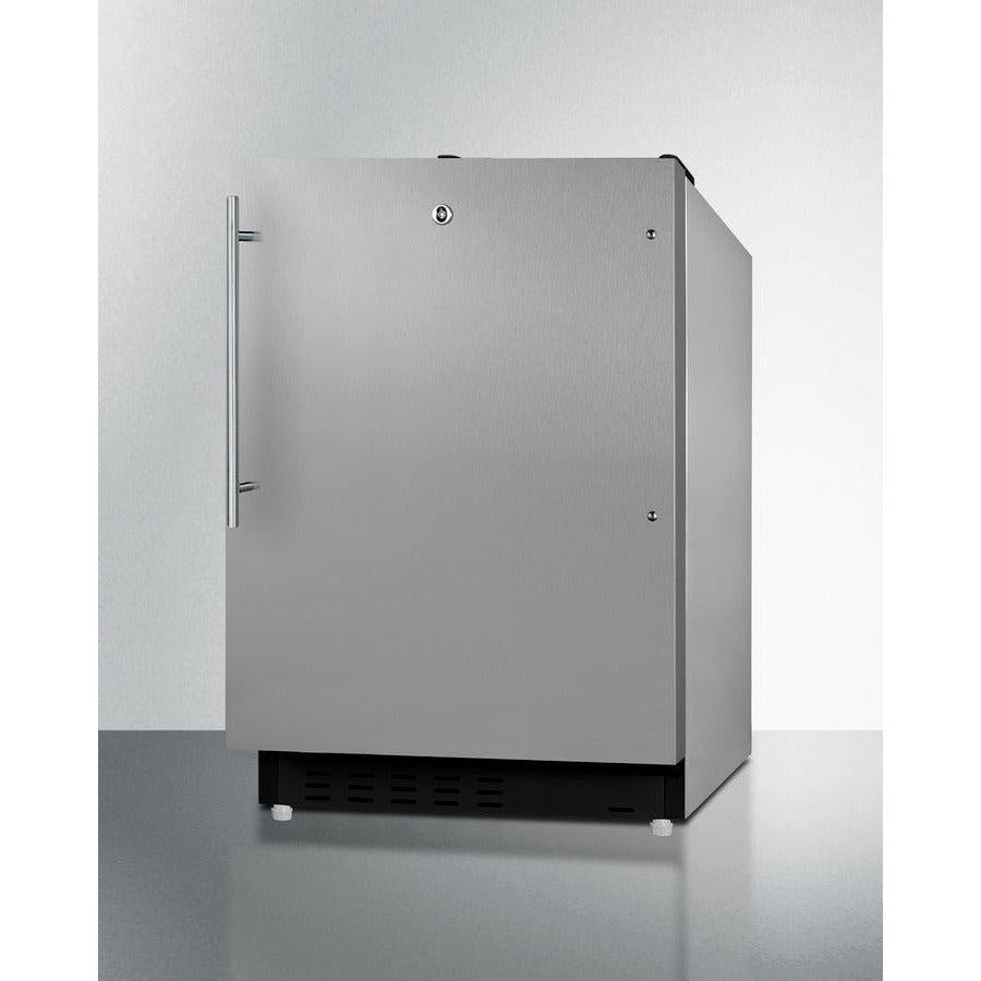Summit 21" Wide 2.68 Cu. Ft. Compact Refrigerator with Adjustable Shelves - ALRF49B - The Home Selection