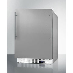 Summit 21 " Wide 2.68 Cu. Ft. Freezer with Temperature Alarm - ALFZ36CSSHV - The Home Selection