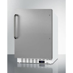 Summit 21" Wide, 2.68 Cu. Ft. Freezer with Temperature Alarm - ALFZ36SS - The Home Selection