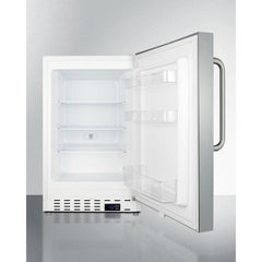 Summit 21" Wide, 2.68 Cu. Ft. Freezer with Temperature Alarm - ALFZ36SS - The Home Selection