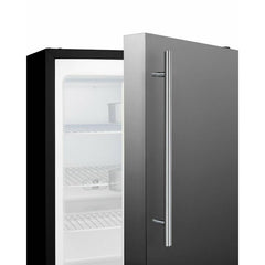 Summit 21" Wide, 2.68 Cubic Feet cu. ft. Undercounter Upright Freezer with Adjustable Temperature Controls - ALFZ37BSS - The Home Selection