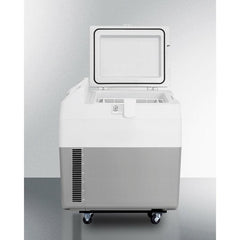 Summit 22" Portable Refrigerator/Freezer with Lock, 1 cu. ft. Capacity, Manual Defrost, Factory Installed Lock, CFC Free - SPRF36M2 - The Home Selection