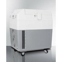Summit 22" Portable Refrigerator/Freezer with Lock, 1 cu. ft. Capacity, Manual Defrost, Factory Installed Lock, CFC Free - SPRF36M2 - The Home Selection