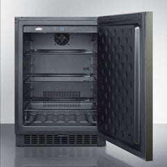 Summit 24" 4.6 cu.ft. Compact Refrigerator - FF64BX - The Home Selection