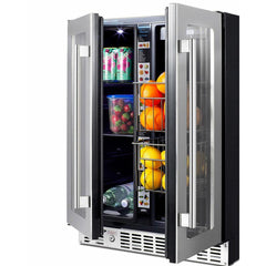 Summit 24" Built-In Dual-Zone Produce Refrigerator, ADA Compliant - ALFD24WBVPANTRY - The Home Selection