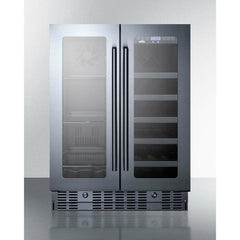 Summit 24" Built-In Wine/Beverage Center, ADA Compliant - ALFD24WBV - The Home Selection