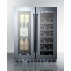 Summit 24" Built-In Wine/Beverage Center, ADA Compliant - ALFD24WBV - The Home Selection