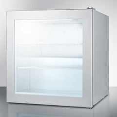 Summit 24" Compact All-Freezer with Removable Shelves, Factory Installed Lock, Self-Closing Door, Low Temperature Operation - SCFU386 - The Home Selection