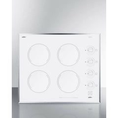 Summit 24" Electric Smoothtop Style Cooktop with Schott Ceran Glass - CR424 - The Home Selection