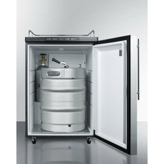 Summit 24" Freestanding Beer Dispenser , Wide Kegerator - SBC635M7NK - The Home Selection