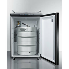 Summit 24" Freestanding Beer Dispenser , Wide Kegerator - SBC635M7NK - The Home Selection