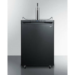 Summit 24" Freestanding Wine Kegerator Dispenser with Complete Tap Kit, Automatic Defrost, Digital Thermostat - SBC635MWKD - The Home Selection