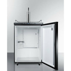 Summit 24" Freestanding Wine Kegerator Dispenser with Complete Tap Kit, Automatic Defrost, Digital Thermostat - SBC635MWKD - The Home Selection