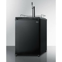 Summit 24" Freestanding Wine Kegerator Dispenser with Complete Tap Kit, Automatic Defrost, Digital Thermostat - SBC635MWKD - The Home Selection