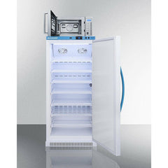 Summit 24" MOMCUBE 8 cu.ft. Breast Milk Refrigerator/Microwave Combination - MLRS8MC-SCM1000SS - The Home Selection