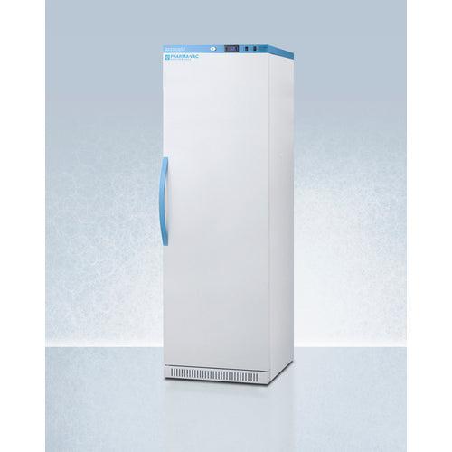 Summit 24" Upright Vaccine Refrigerator with Interior Lockers, 15 cu. ft. Capacity, Door Lock, Right Hinge with Reversible Doors, Automatic Defrost, CFC Free, Eco-Friendly Refrigerant - ARS15PVLOCKER - The Home Selection