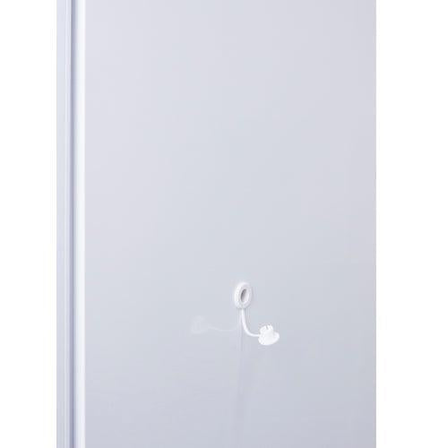 Summit 24" Upright Vaccine Refrigerator with Interior Lockers, 15 cu. ft. Capacity, Door Lock, Right Hinge with Reversible Doors, Automatic Defrost, CFC Free, Eco-Friendly Refrigerant - ARS15PVLOCKER - The Home Selection
