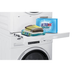Summit 24" Washer & Dryer Set with Stackable 2.7 Cubic Feet Front Load Washer and 4.4 Cubic Feet Electric Dryer - LSWD24 - The Home Selection