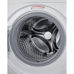 Summit 24" Wide 110-120V Compact Front Load Washer with 2.7 cu. ft. Capacity, 15 Wash Cycles, Stainless Steel Drum, Child Lock in White - LW2427 - The Home Selection