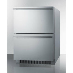 Summit 24" Wide 2-Drawer All-Refrigerator, ADA Compliant - ADRD24 - The Home Selection