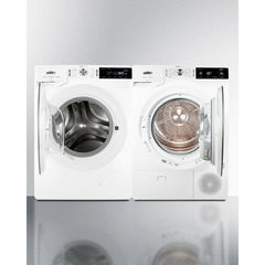 Summit 24" Wide 208-240V Washer with 2.3 Cu. Ft. Capacity, Slim-Fitting Design, Stainless Steel Tub, 14 Wash Settings, Delay Start, Standby Mode - SLW241W - The Home Selection