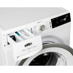 Summit 24" Wide 208-240V Washer with 2.3 Cu. Ft. Capacity, Slim-Fitting Design, Stainless Steel Tub, 14 Wash Settings, Delay Start, Standby Mode - SLW241W - The Home Selection