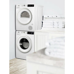 Summit 24" Wide 208-240V Washer with 2.3 Cu. Ft. Capacity, Slim-Fitting Design, Stainless Steel Tub, 14 Wash Settings, Delay Start, Standby Mode - SLW241W - The Home Selection