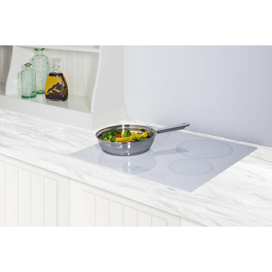 Summit 24" Wide 230V 4-Burner Radiant Cooktop w/ 4 Elements, Hot Surface Indicator, ADA Compliant, ETL Safety Listed, Schott Ceran Glass, Residual Heat Indicator Light, Digital Touch Controls - CR4B23T - The Home Selection