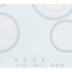Summit 24" Wide 230V 4-Burner Radiant Cooktop w/ 4 Elements, Hot Surface Indicator, ADA Compliant, ETL Safety Listed, Schott Ceran Glass, Residual Heat Indicator Light, Digital Touch Controls - CR4B23T - The Home Selection