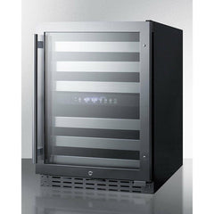 Summit 24" Wide, 46 Bottle Capacity Free Standing Wine Cooler with Full Extension Shelving - ALWC532 - The Home Selection