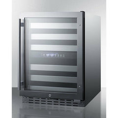 Summit 24" Wide, 46 Bottle Capacity Free Standing Wine Cooler with Full Extension Shelving - ALWC532 - The Home Selection