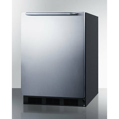 Summit 24" Wide, 5.5 Cu. Ft. Compact Refrigerator with Adjustable Glass Shelves - AR5B - The Home Selection
