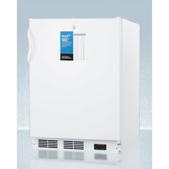 Summit 24" Wide All-Freezer, ADA Compliant with 3.2 Cu. Ft. Capacity, Pull-out Drawers, Access Port, -25°C Capable, Lock, Manual Defrost, Magnetic Door Gasket - VT65MLPROADA - The Home Selection