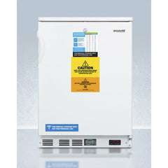 Summit 24" Wide All-Freezer with Capable of -30 Degrees C Operation, Temperature Alarm & Display - VT65 - The Home Selection