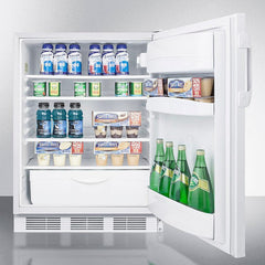 Summit 24" Wide All-Refrigerator, ADA Compliant - FF6LWADA - The Home Selection
