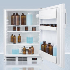 Summit 24" Wide All-Refrigerator, ADA Compliant - FF6LWP - The Home Selection