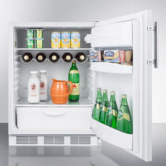 Summit 24" Wide All-refrigerator - FF61W - The Home Selection