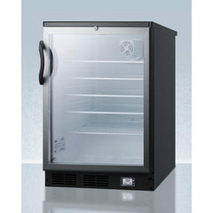 Summit 24" Wide All-Refrigerator - SCR600BGLNZ - The Home Selection