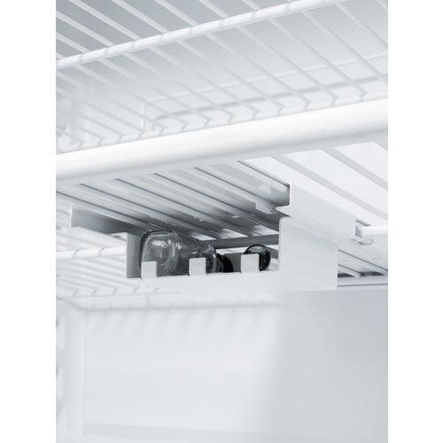 Summit 24" Wide All-Refrigerator with 10.1 cu. ft. Capacity, 4 Wire Shelves, with Door Lock, Right Hinge with Reversible Doors- FFAR10MED2 - The Home Selection