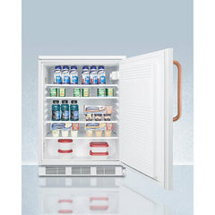 Summit 24" Wide All-refrigerator with Antimicrobial Pure Copper Handle - FF7LWTBC - The Home Selection