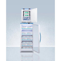 Summit 24" Wide All-Refrigerator/All-Freezer Combination - ARG8PV-FS30LSTACKMED2 - The Home Selection