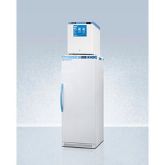 Summit 24" Wide All-Refrigerator/All-Freezer Combination - ARS12PV-FS24LSTACKMED2 - The Home Selection