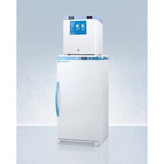 Summit 24" Wide All-Refrigerator/All-Freezer Combination - ARS8PV-FS24LSTACKMED2 - The Home Selection
