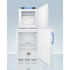Summit 24" Wide All-Refrigerator/All-Freezer Combination - FF7LW-FS24LSTACKMED2 - The Home Selection